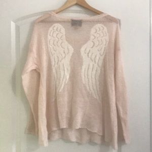 Wildfox Angel Wings Sweater size small